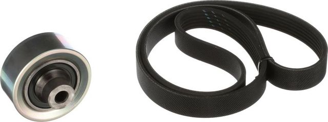 Приводной ремень поликлиновой с роликами (комплект) Gates Micro-V® Kit для Citroen C2 2005-2007. Артикул K016PK1090SF