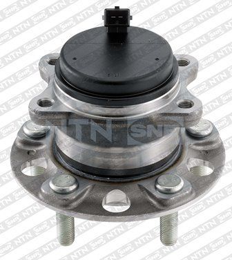 Ступица колеса с интегрированным подшипником NTN / SNR задняя для Kia Optima IV 2015-2026. Артикул R184.83