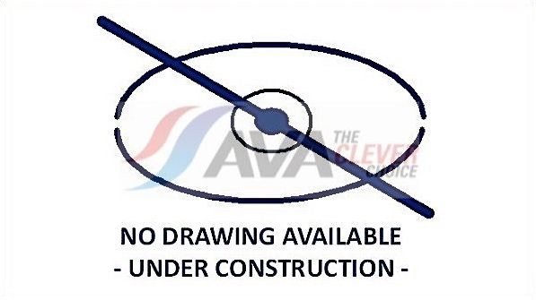 Радиатор охлаждения двигателя AVA. Артикул HD2342