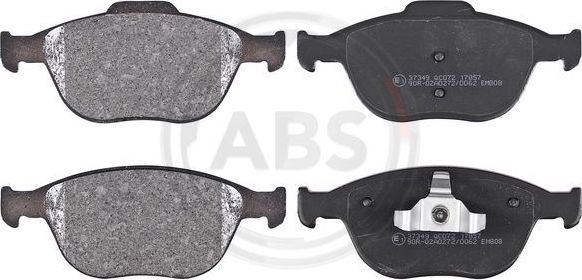 Тормозные колодки ABS. Артикул 37349