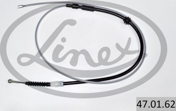 Трос ручника (тросик ручного тормоза) Linex. Артикул 47.01.62