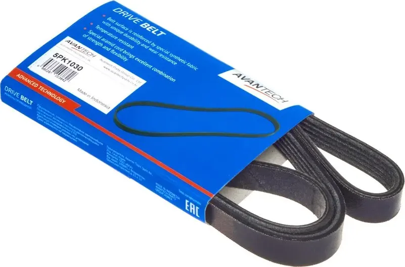 РЕМЕНЬ ПОЛИКЛИНОВОЙ (Avantech). Артикул 5PK1030