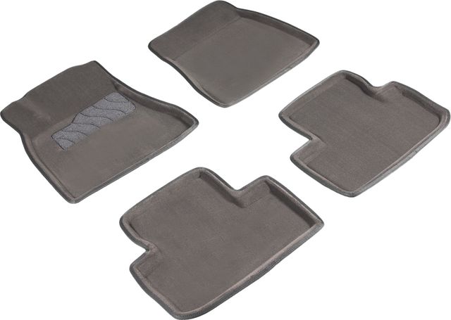 Коврики Seintex 3D ворсовые для салона Lexus IS II (кроме версий с гибридным двигателем)2008-2013 Серые. Артикул 81964