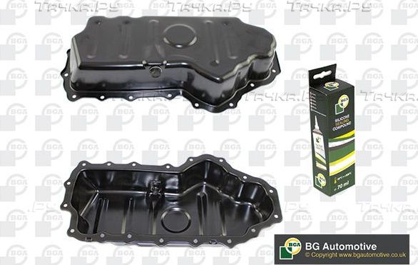 Масляный поддон картера двигателя BGA для Ford Tourneo Connect I 2002-2013. Артикул SP2302