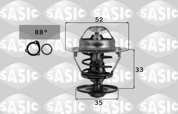 Термостат Sasic для Ford Cougar 1998-2001. Артикул 9000347