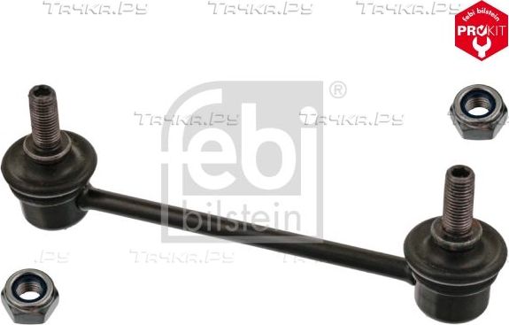Стойка (тяга) стабилизатора Febi Bilstein (сталь) задняя правая для Honda HR-V I 1999-2006. Артикул 42087