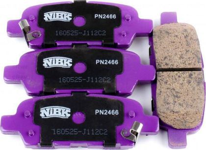 Тормозные колодки NiBK задние для Nissan NV200 2014-2024. Артикул PN2466