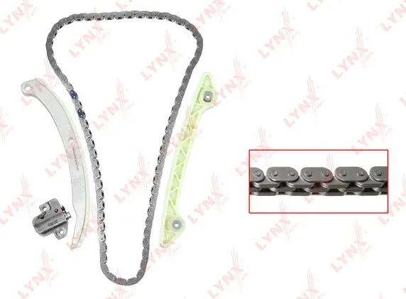 Комплект цепи ГРМ FORD Focus II 1.8-2.0 04> / Focus C-Max 1.8-2.0 03> / C-Max I 1.8-2.0 07> / Galaxy (Lynxauto). Артикул tk-0198