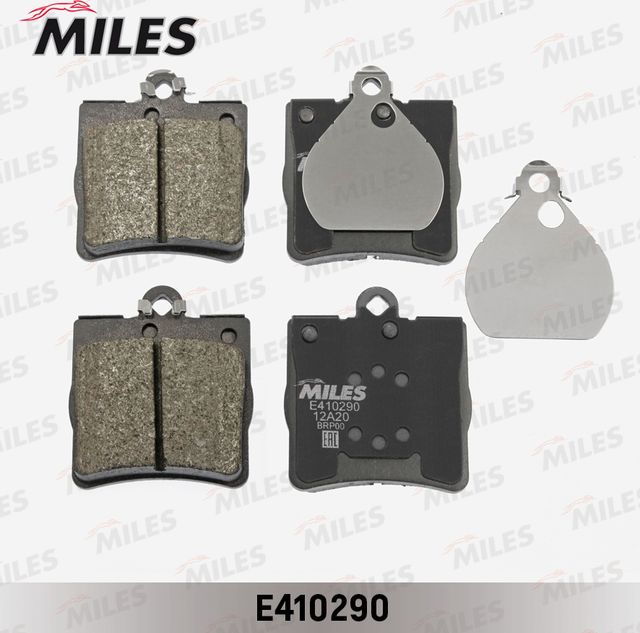 Тормозные колодки Miles (Low-Metallic). Артикул E410290