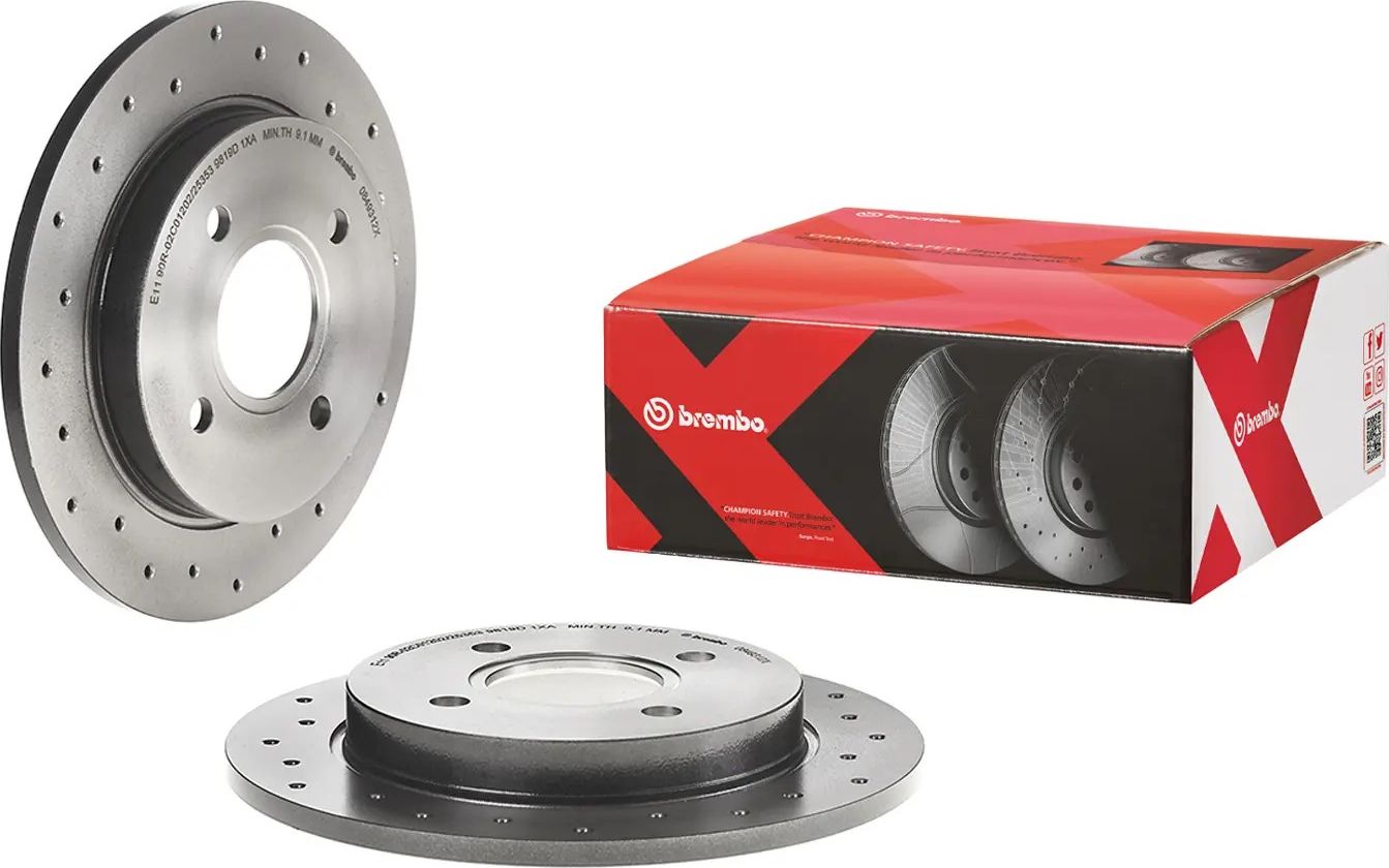 Тормозной диск Brembo XTRA LINE - Xtra. Артикул 08.4931.2X