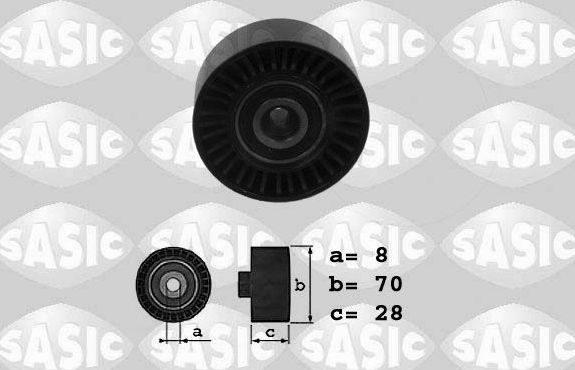 Направляющий (ведущий) ролик приводного поликлинового ремня Sasic. Артикул 1626038