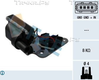 Катушка зажигания FAE для Volvo XC70 I 1997-2002. Артикул 80303