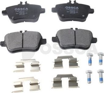 Тормозные колодки OSSCA задние для Infiniti QX30 2016-2019. Артикул 28230