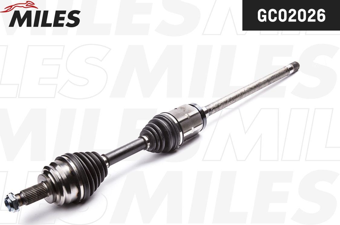 Полуось (привод в сборе, приводной вал) Miles. Артикул GC02026