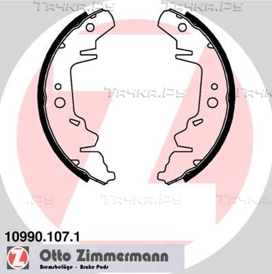Тормозные колодки Zimmermann. Артикул 10990.107.1