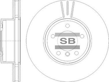 Тормозной диск Sangsin Hi-Q. Артикул SD5651