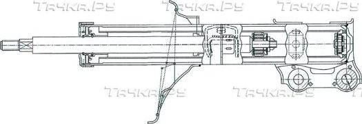 Амортизатор CTR. Артикул GY0599G