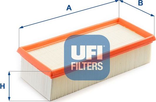 Воздушный фильтр UFI. Артикул 30.253.00