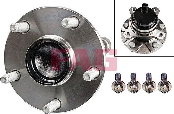 Ступица колеса с интегрированным подшипником Fag. Артикул 713 6211 80