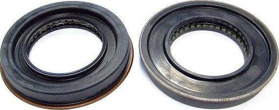 Сальник, уплотнительное кольцо Elring (NBR (бутадиен-нитрильный каучук)) задний для IVECO EuroCargo I, II, III 1991-2015. Артикул 454.010