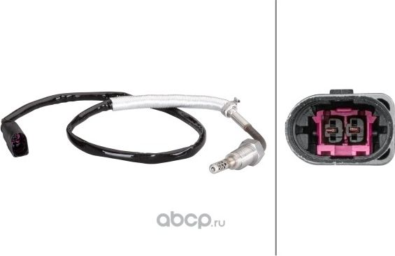 Датчик температуры ОГ (Hella) Hella. Артикул 6PT010376241