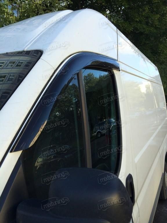 Дефлекторы Cobra Tuning для окон Peugeot Boxer II рестайлинг 2014-2026. Артикул P12414