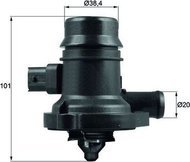 Термостат Mahle Behr для Opel Adam I 2014-2019. Артикул TM 36 103