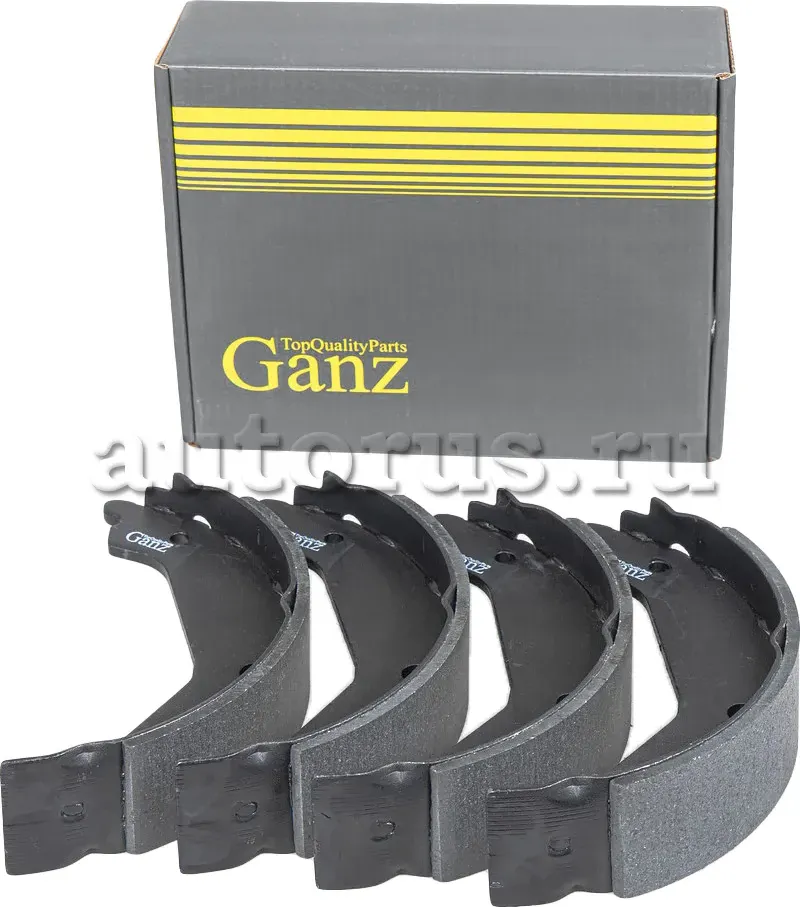 Колодки стояночного тормоза KIA SORENTO (2003-2009) 190x40ММ GANZ GIJ20091 Ganz. Артикул GIJ20091