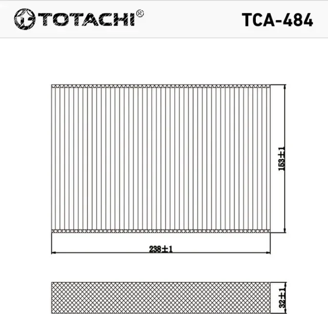 ВСТАВКА МАСЛЯНАЯ TCA-484 TOTACHI Totachi. Артикул TCA484