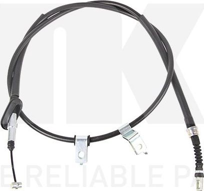 Трос ручника (тросик ручного тормоза) NK правый для Honda Accord VI 1998-2002. Артикул 902632