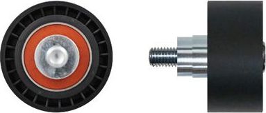 Направляющий (ведущий) ролик приводного поликлинового ремня Denckermann (полимерный материал). Артикул P324009