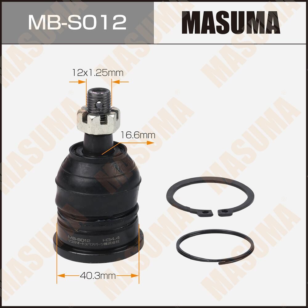 Шаровая опора Masuma. Артикул MB-S012