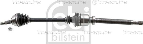 Полуось (привод в сборе, приводной вал) Febi Bilstein передняя правая для Mercedes-Benz Citan 2012-2026. Артикул 182817