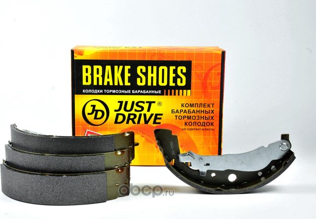 Колодки тормозные барабанные (Just Drive). Артикул JBS0086