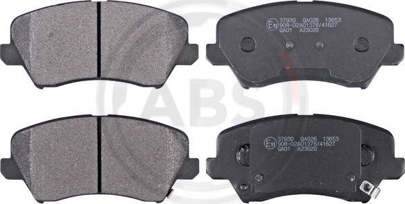 Тормозные колодки ABS. Артикул 37930