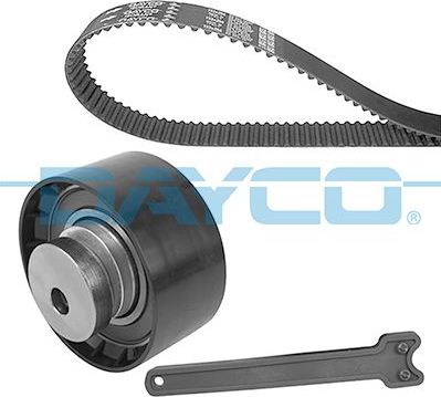 Ремень ГРМ с роликами (комплект) Dayco. Артикул KTB285