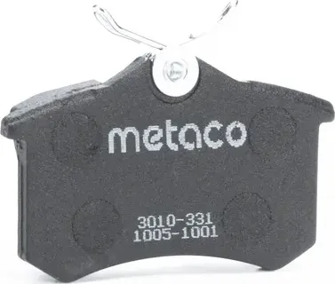 Колодки тормозные задние дисковые к-кт (Metaco). Артикул 3010331