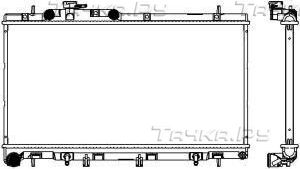 Радиатор охлаждения двигателя Sakura для Subaru Outback II 2000-2003. Артикул 3421-1020