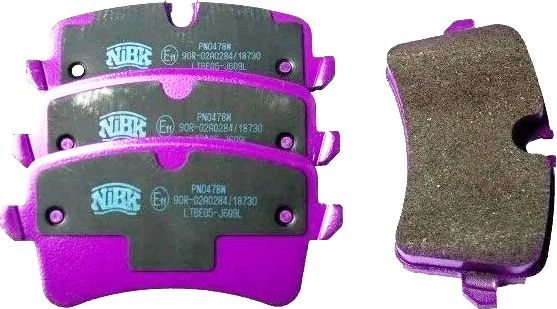 Тормозные колодки NiBK. Артикул PN0478W