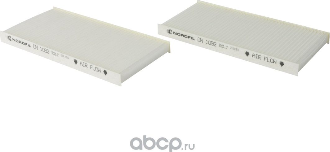 Фильтр салона (комплект 2 шт.) Hyundai Tucson  Kia Sorento I  Sportage II (Nordfil). Артикул cn1092-2