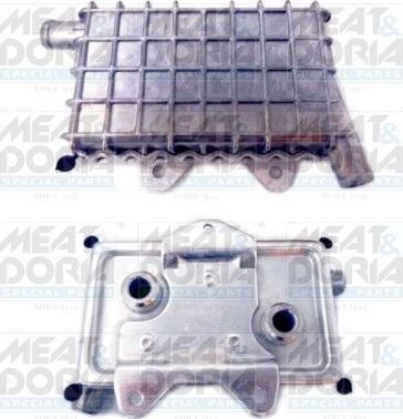 Радиатор масляный (маслоохладитель) для двигателя Meat & Doria для SsangYong Rexton I 2002-2007. Артикул 95021