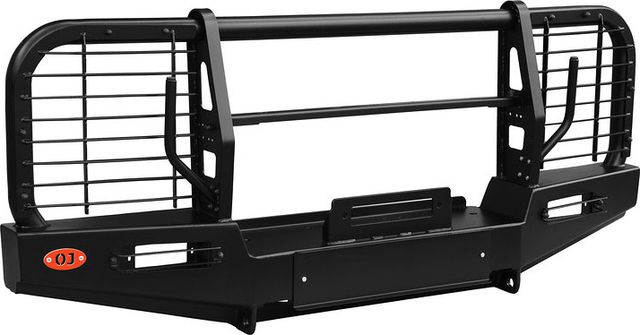 Бампер силовой OJ передний для УАЗ Hunter 2003-2026. Артикул 02.201.23