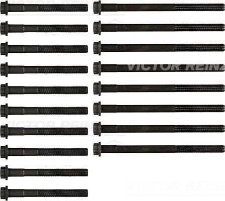 Комплект болтов ГБЦ Victor Reinz. Артикул 14-55034-01