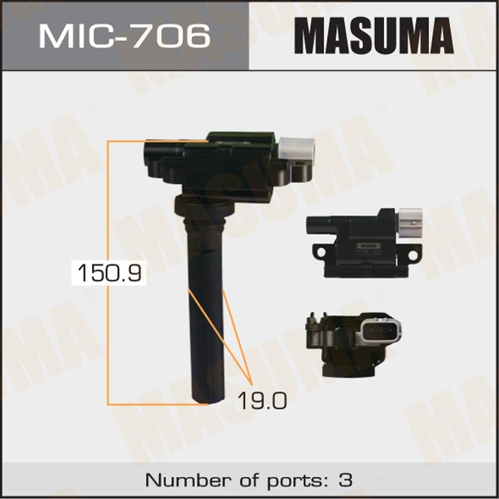 Катушка зажигания Masuma. Артикул MIC-706