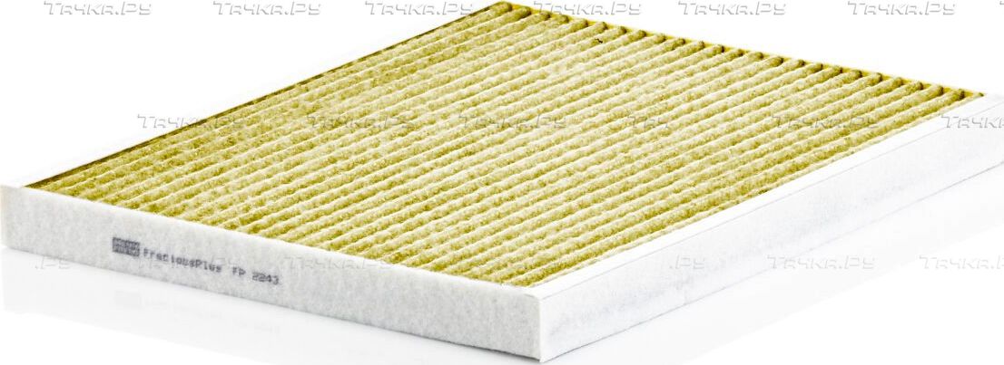 Салонный фильтр Mann-Filter FreciousPlus для Fiat Punto III Punto Evo 2008-2012. Артикул FP 2243