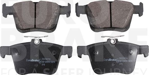 Тормозные колодки Eurobrake. Артикул 55022247114