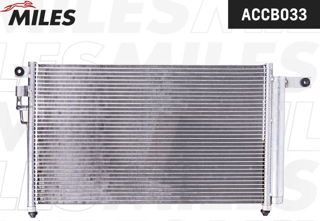 Радиатор кондиционера (конденсатор) Miles для Kia Rio II 2005-2011. Артикул ACCB033