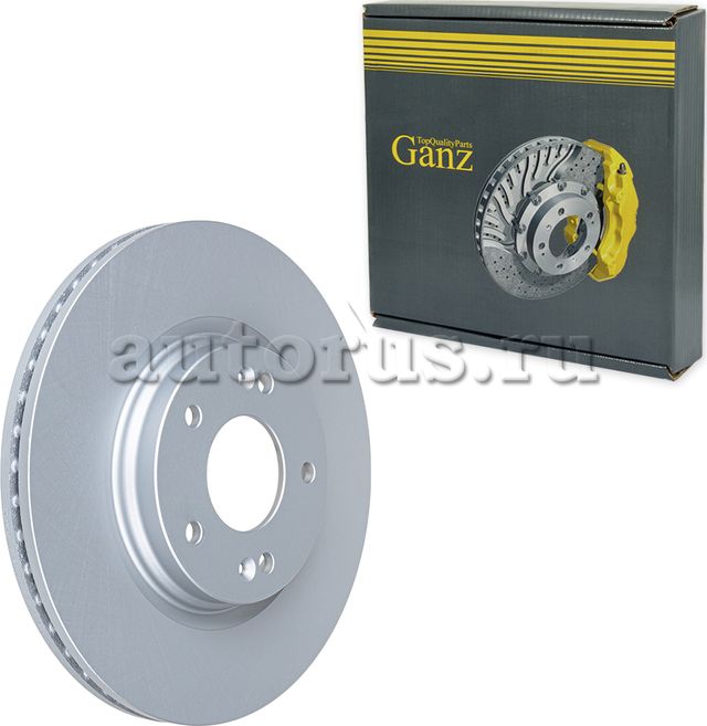 Диск тормозной передний HYUNDAI Sonata DN8 (Ganz). Артикул GIJ10144