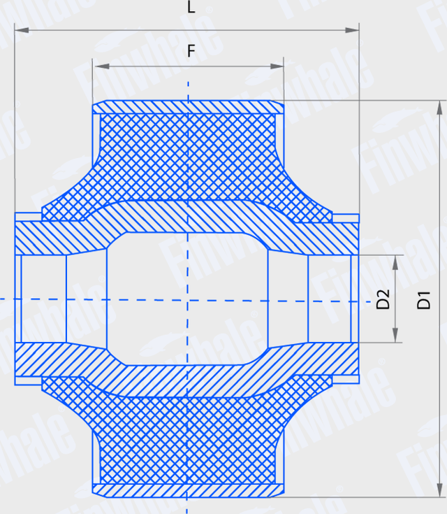 Сайлентблок переднего рычага подвески Finwhale. Артикул SB822