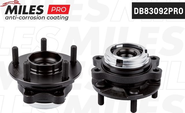 Ступица с подшипником INFINITI FX S51/G V36/M35/37/45/Q50/QX50/70 05- пер. AWD(с покрытием) (Miles). Артикул DB83092PRO